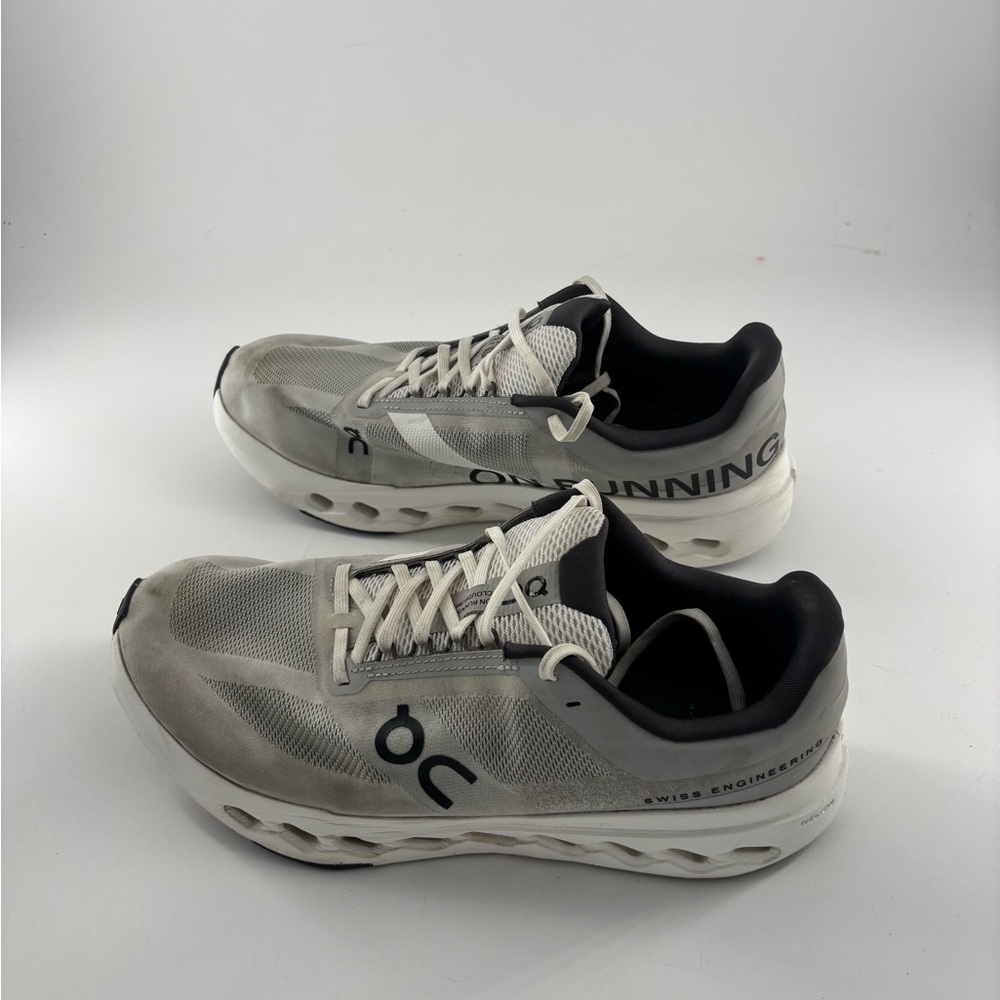 On Cloud Cloudsurfer Next Gray White Running Shoe… - image 5